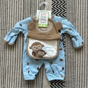 NWT CARTER’S PREEMIE THREE PIECE SET